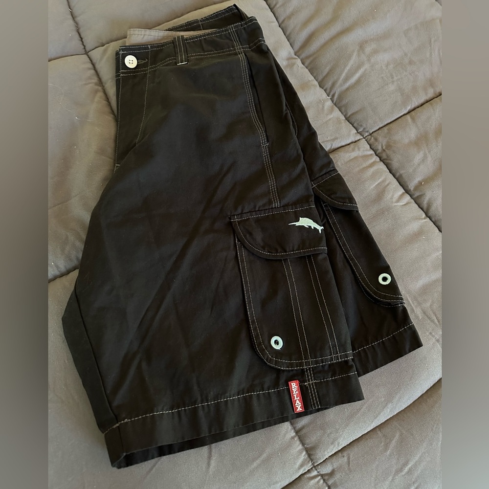 Tommy Bahama Relax Black Board Shorts Men’s Size 30